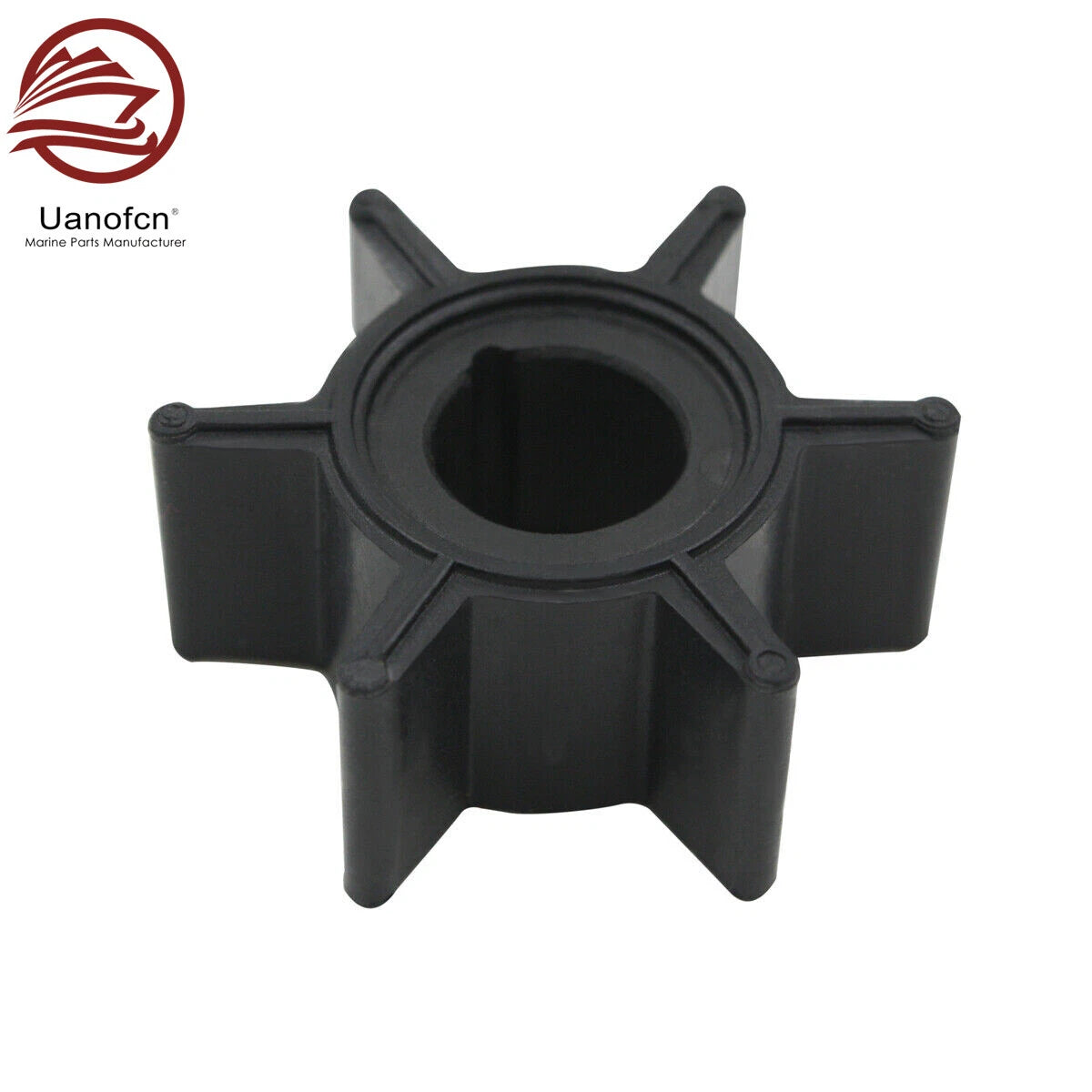 Water Pump Impeller for Tohatsu Nissan 2HP 2.5/3.5/5/6HP (1990–2023) 369-65021-1