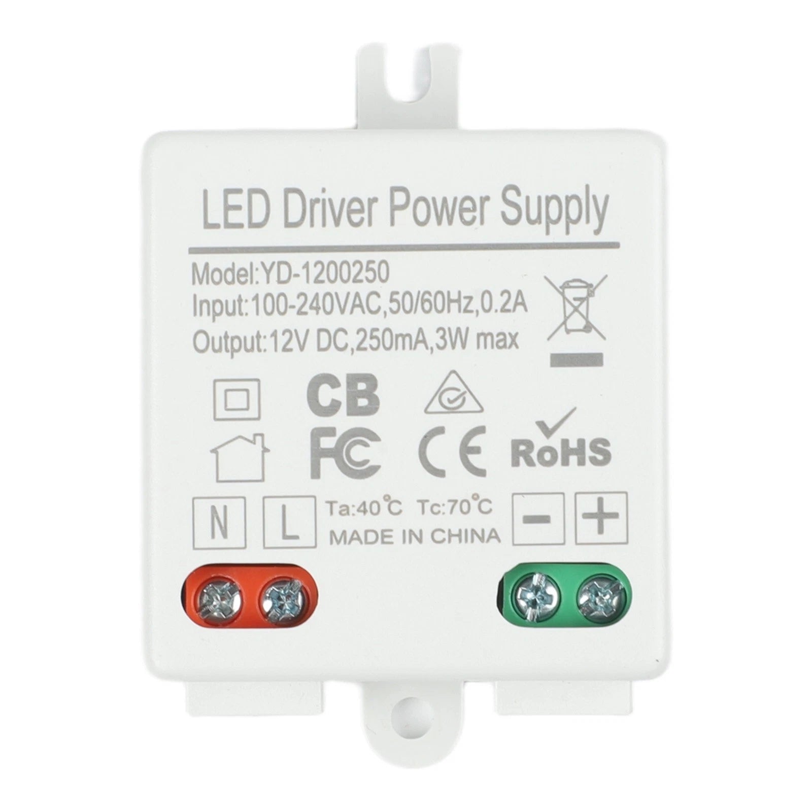 LED Power Supply Driver for Energy Saving Applications (DC12V)