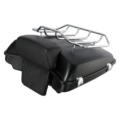 Razor Trunk Backrest Mount Rack for Harley Touring Street Road Glide (2014–2023)