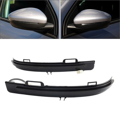 1 Pair ABS Side View Mirror Turn Signal Light for Peugeot 308 (2013–2019)