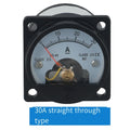 Analog DC Ammeter for Easy Vertical Installation and Screw Wiring
