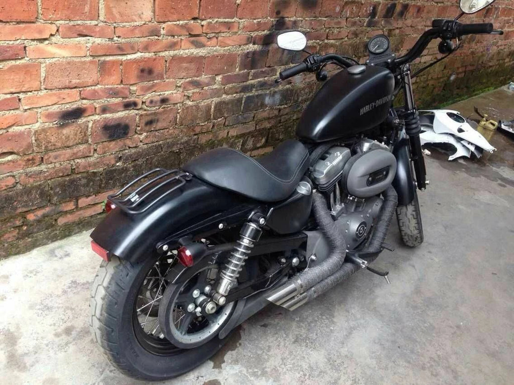 Solo Seat Luggage Rack for Sportster XL883 XL1200 (2004–2015) BLK BK