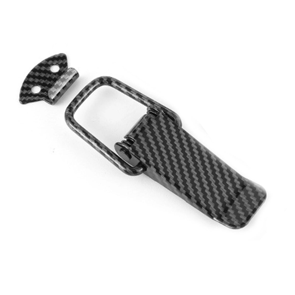 2 Pcs Carbon Fiber Quick Release Fastener for Fender Trunk Hatch Lids