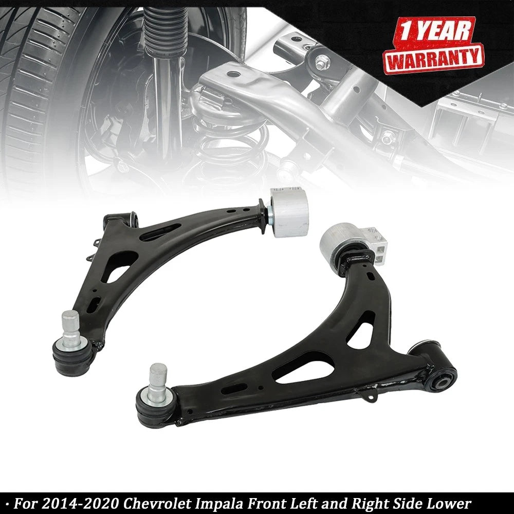 Set of 2 Lower Control Arms for Chevrolet Impala (2014–2020)