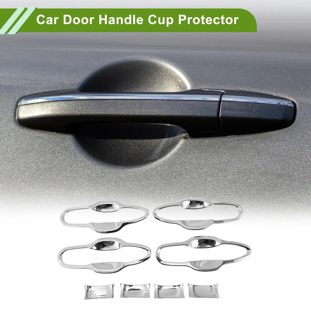 Door Handle Cup Protector for Toyota Camry (2018–2024) Chrome 8 Piece Set