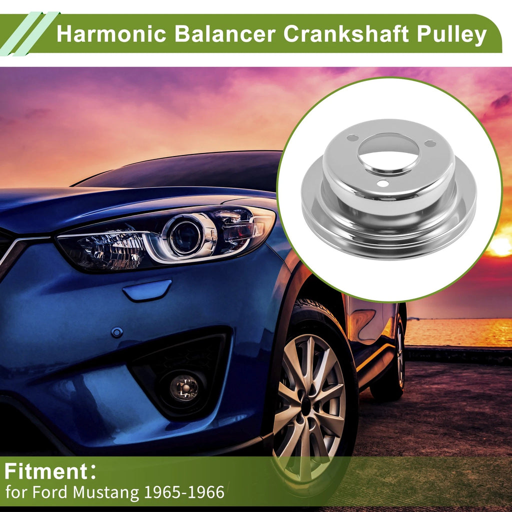 Harmonic Balancer Crank Pulley for Ford Mustang (1965–1966)