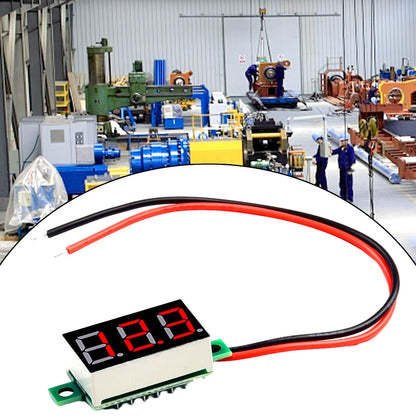 LED Display Voltmeter for DC Voltage Measurement (DC 4-30V)