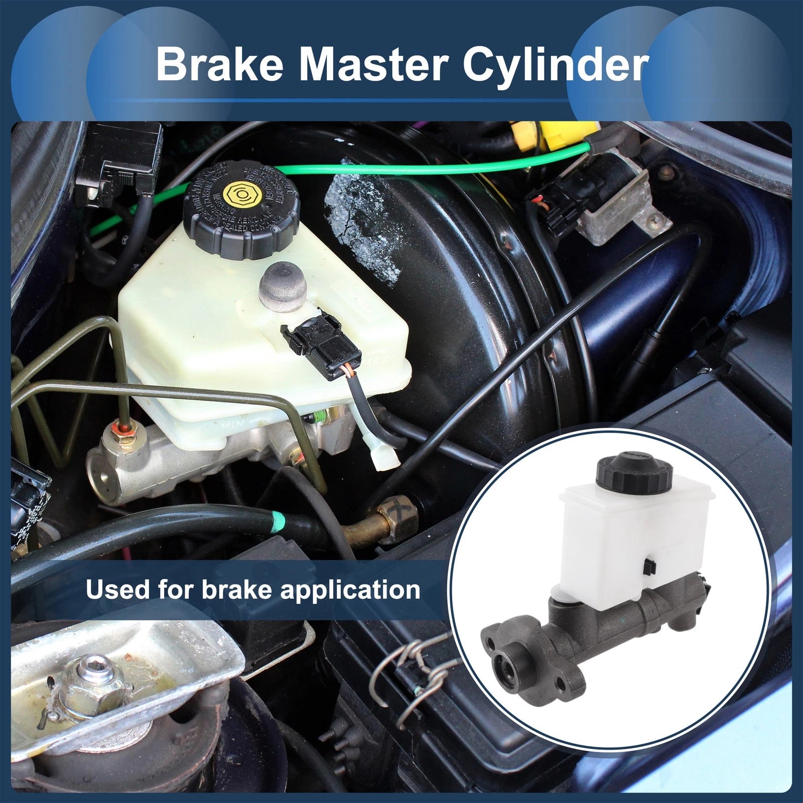 Brake Master Cylinder Reservoir Replacement for Mazda B2200 (1987–1993)