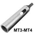 Silver MT Taper Adapter Sleeve for