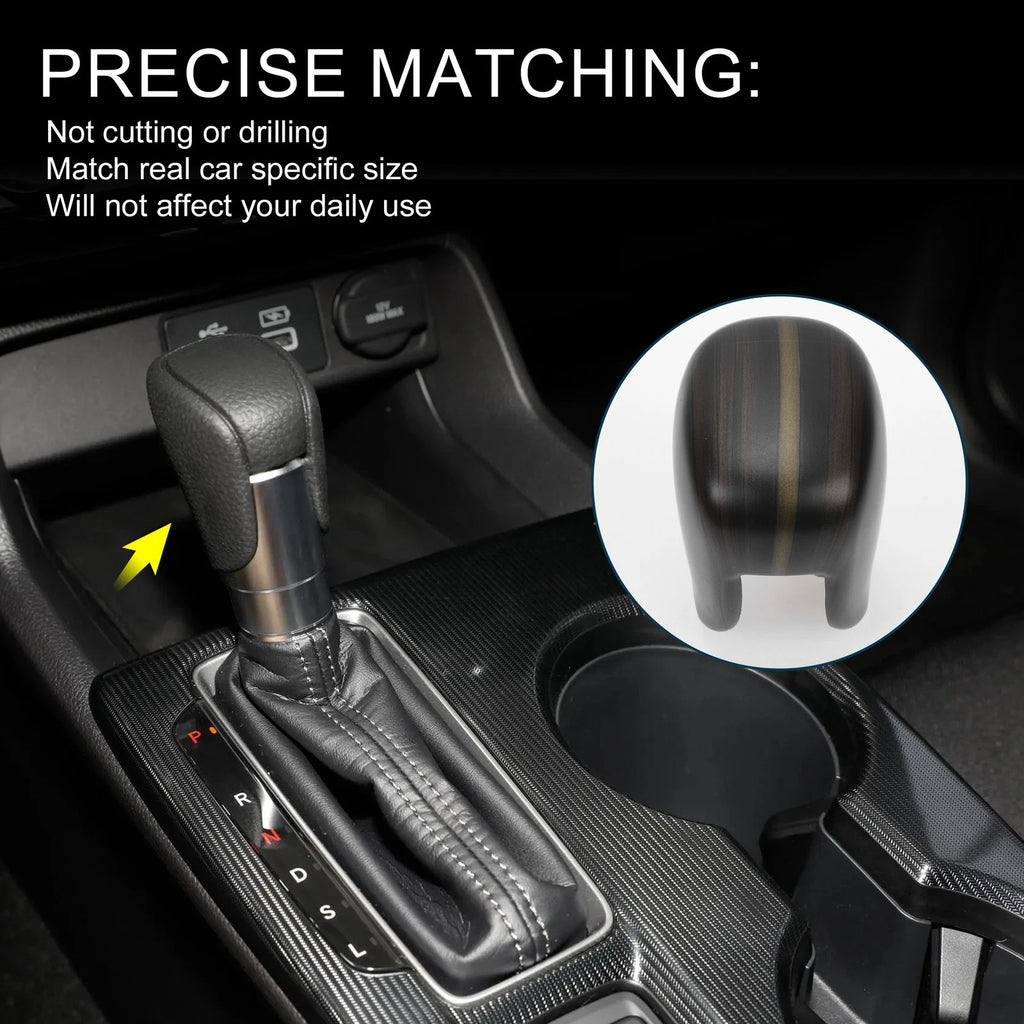 Automatic Gear Shift Knob Cover for Honda Civic (2022–2025) Black