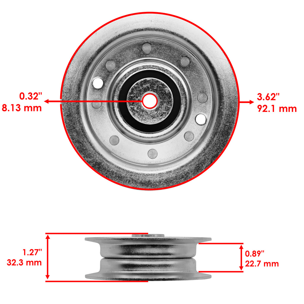 Deck Arm Pulley Replacement for John Deere Sabre 1438GS 42 44 (2016–2018)