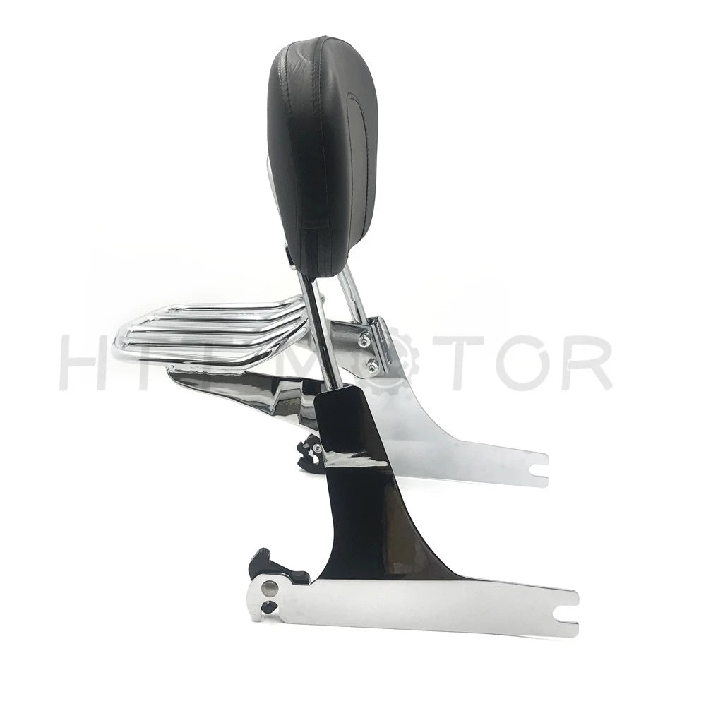 Detachable Sissy Bar Backrest Chrome for Harley Dyna (2006–2017)