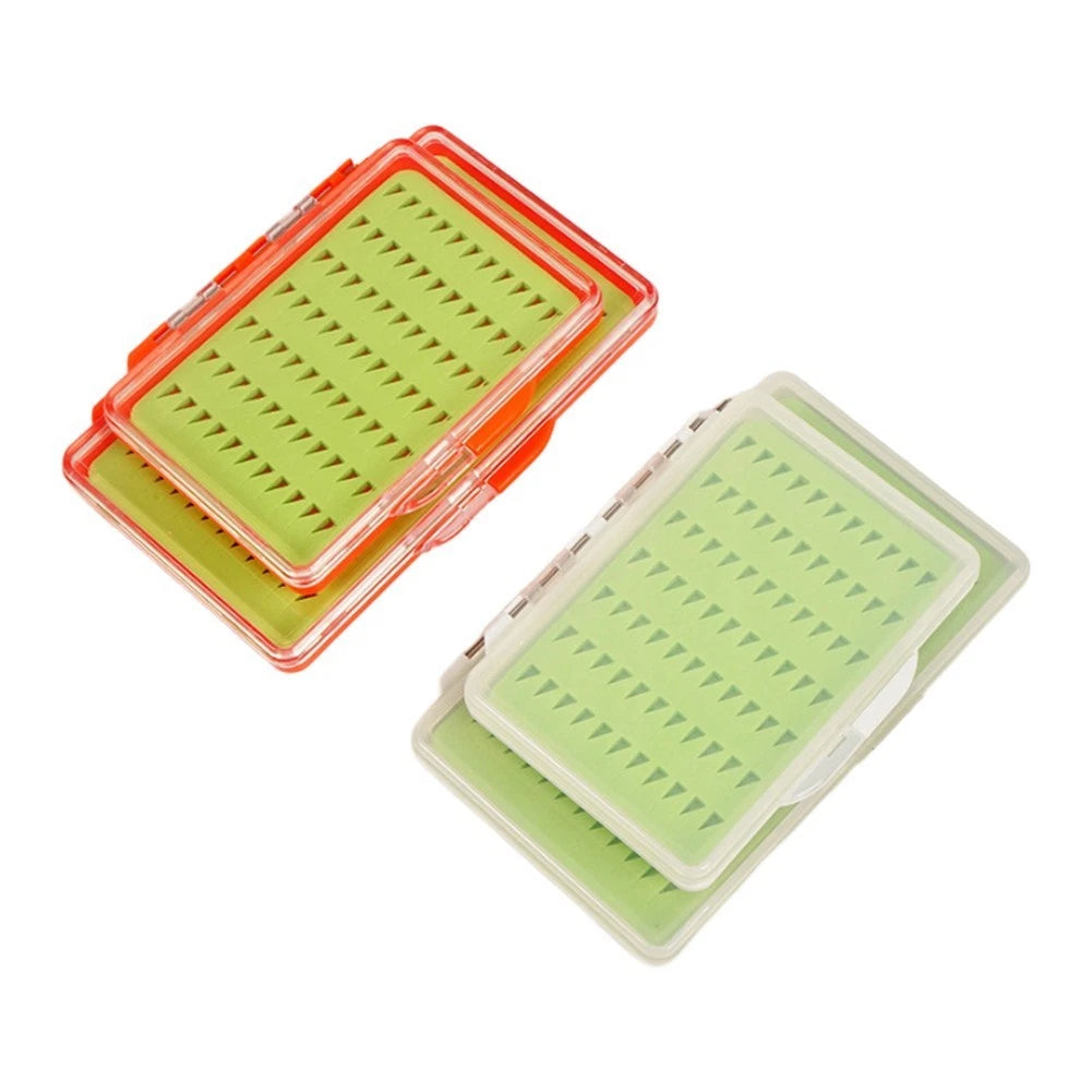 Fly Fishing Hook Storage Box with Smooth Opening Lid