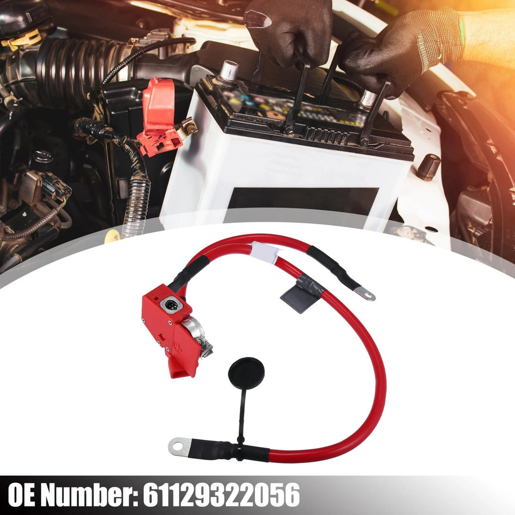 Battery Cable Positive Terminal Replacement for BMW X6 (2015–2018) Red