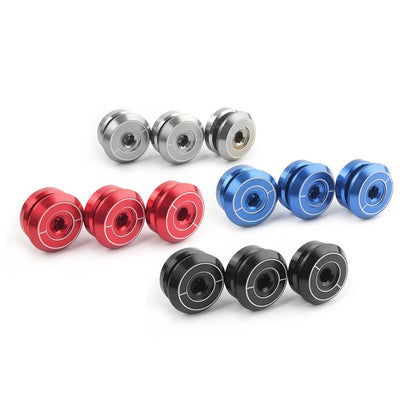 3pcs Air Cleaner Filter Caps CNC Aluminum for Yamaha Xmax 300 (2017–2018)