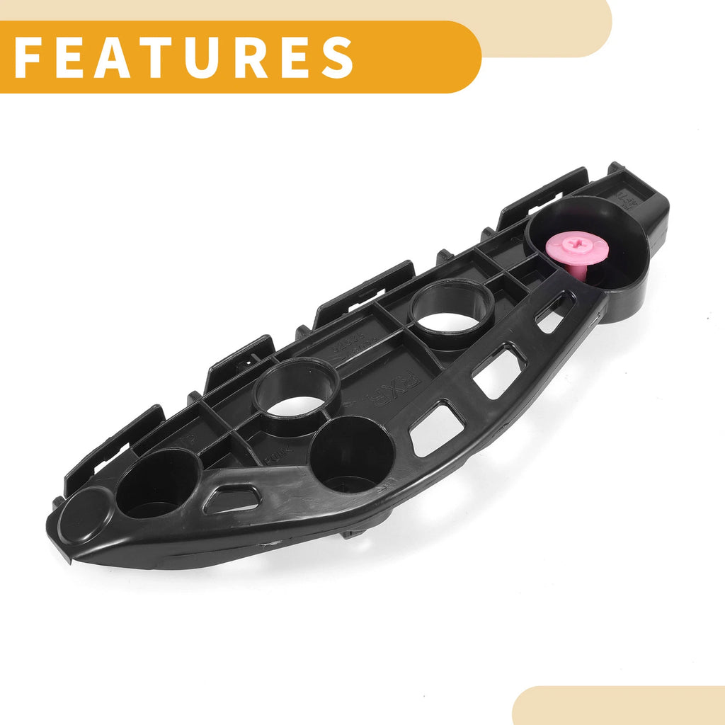 LH Front Bumper Support Bracket for Lexus RX350 (2013–2015) 1 Pc Black ABS