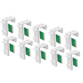 10X Clamp Support Binder Holders for Klemmfix Double Roller Blinds