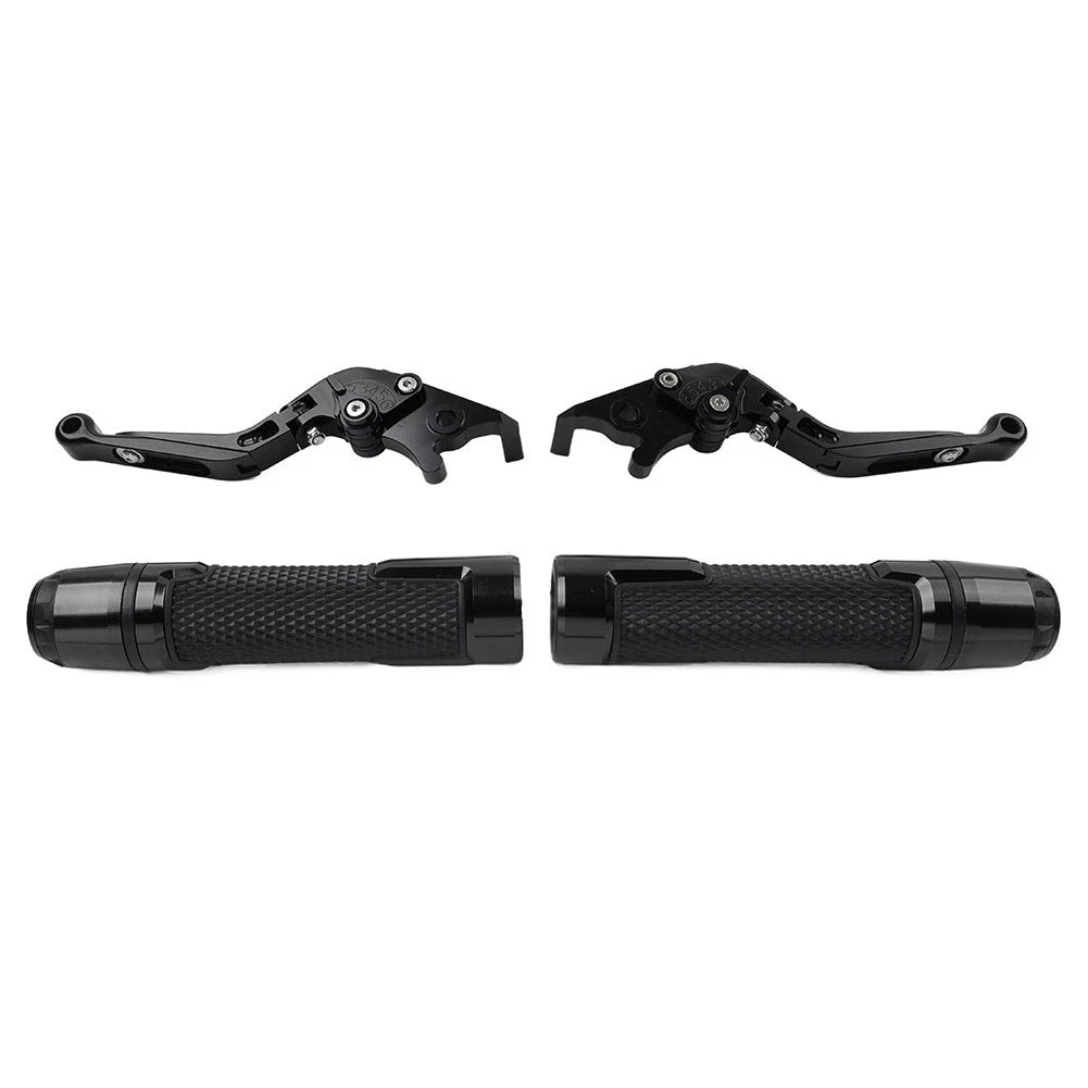 Folding Extendable Brake Clutch Lever Grip Set for Honda CB1100 CB1300 (2013–2020)