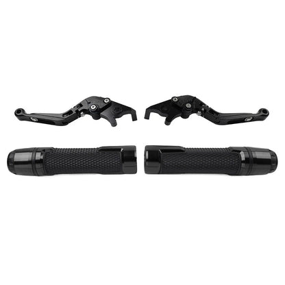 Folding Extendable Brake Clutch Lever Grip Set for Honda CB1100 CB1300 (2013–2020)