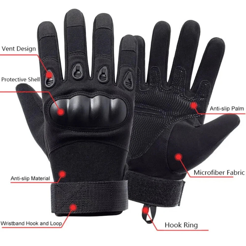 Set of 2 Outdoor Riding Gloves for Motorcycle Training Racing