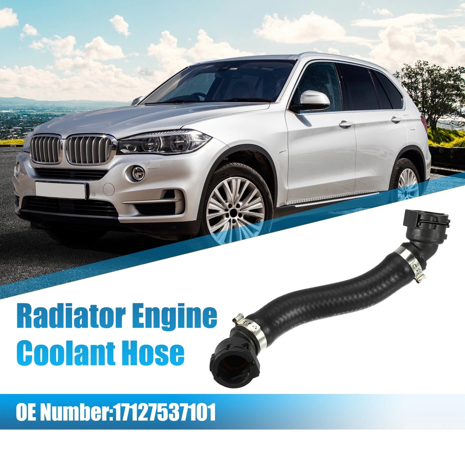 Coolant Hose Outlet Replacement for BMW X5 (2007–2008 3.0si 4.8i)