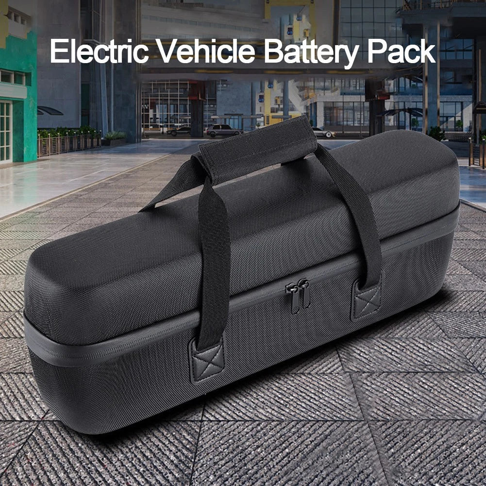Hard Shell Battery Carrier for Electric Bikes (46x16x10cm, Waterproof)