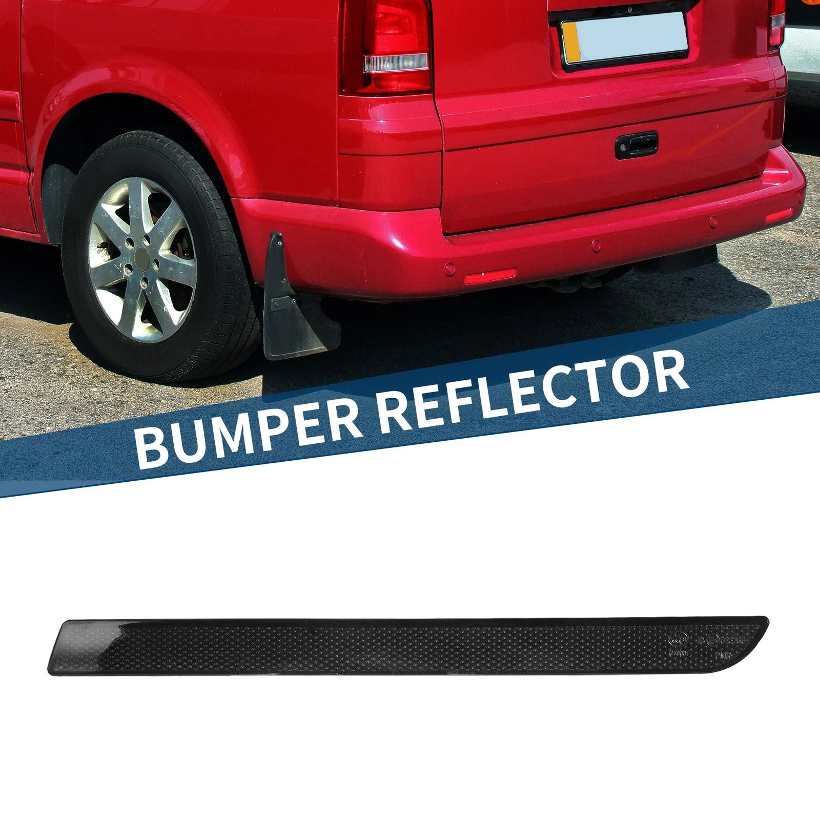 Rear Left Bumper Reflector No. 7E0945105A for VW Transporter T5 (2012–2016)