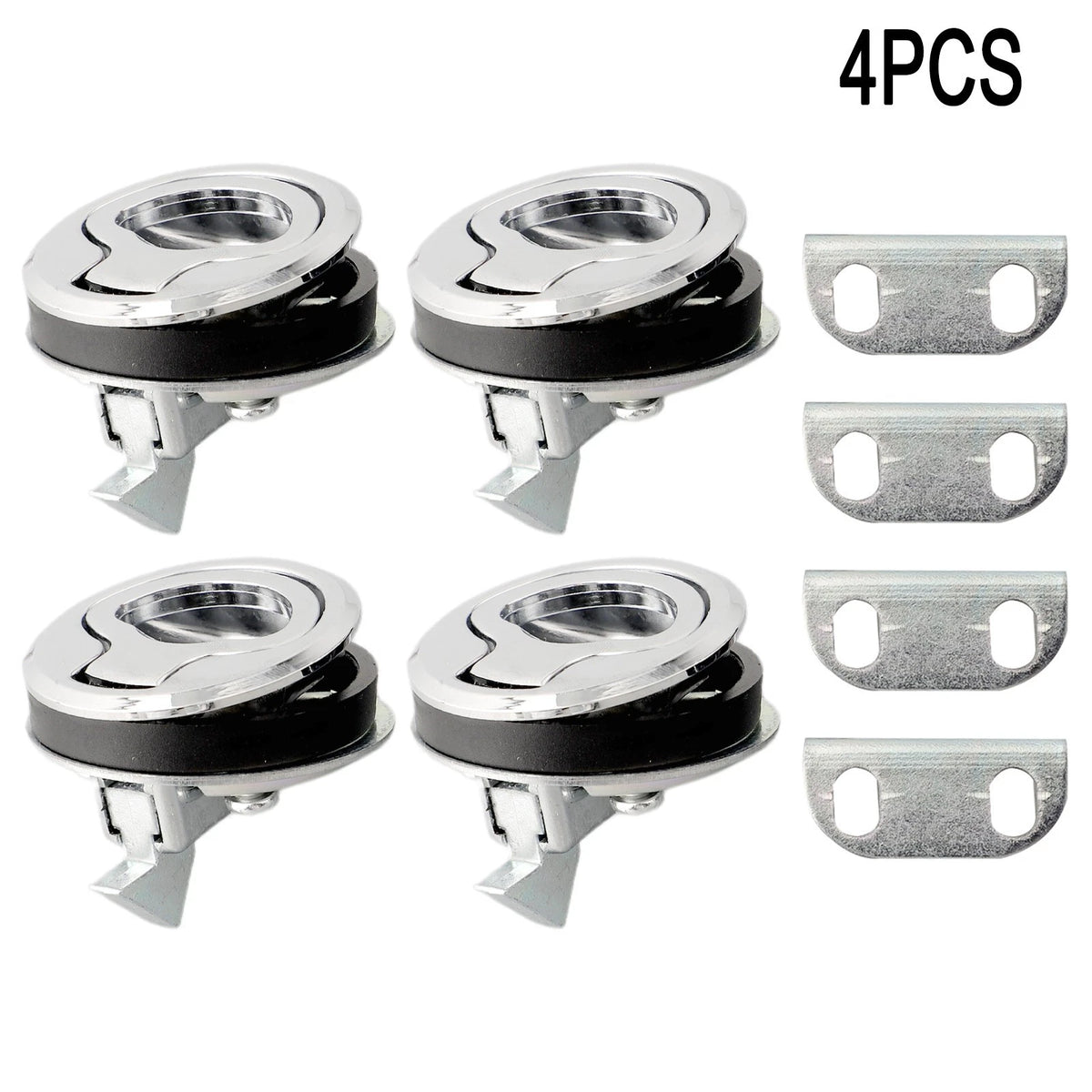 Latch for Marine Boat Hatches, Bait Wells, Cabinet Doors (Universal)