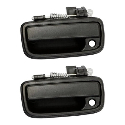 2X Black Exterior Door Handle for Toyota Tacoma (1995–2004)