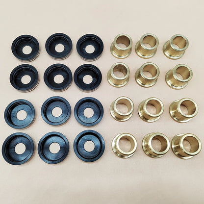 12PCS A-Arm Bushings & Dust Cover Caps Kit for Yamaha Blaster YFS200 (1988–2006)