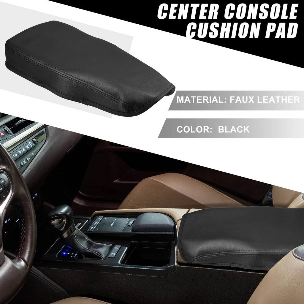Center Console Pad Armrest Cover for Lexus ES330 (2005–2009) Black