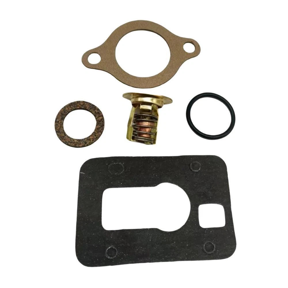 Thermostat Kit 160°F for OMC Sterndrive Cobra 5.0L 5.7L 7.5L (13430 18-3653)