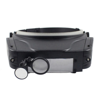 1.5X LED Headband Magnifier for Reading Engraving