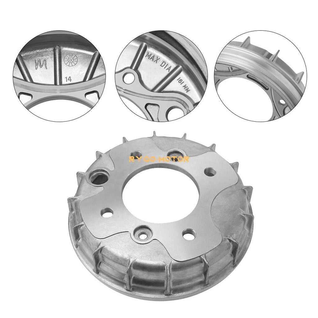 Front Brake Drum Hub for Honda Foreman 400 450 TRX400FW TRX450FE/FM