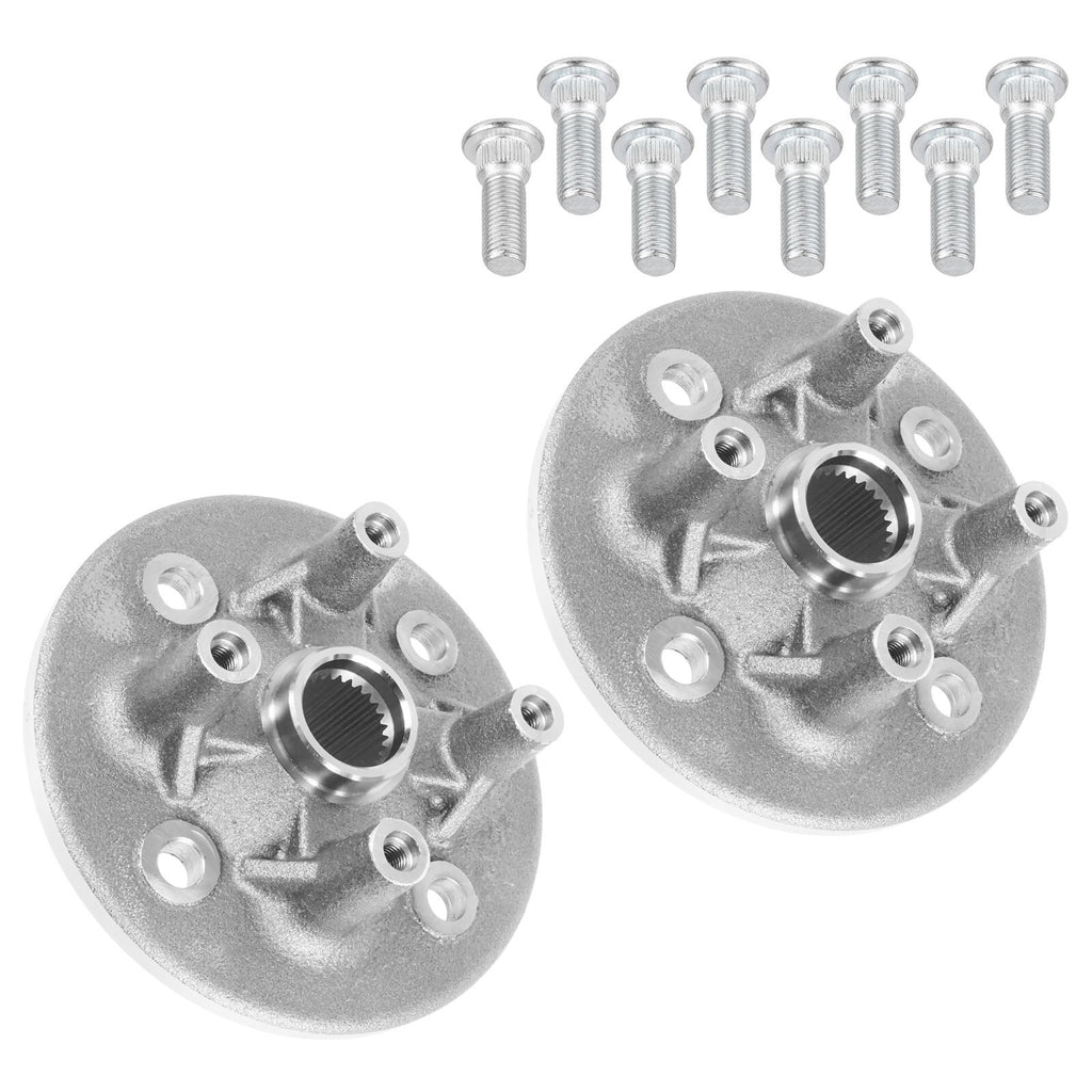 Front Wheel Hub w Stud Bolt for Yamaha Rhino 700 YXR700F (2008–2013)