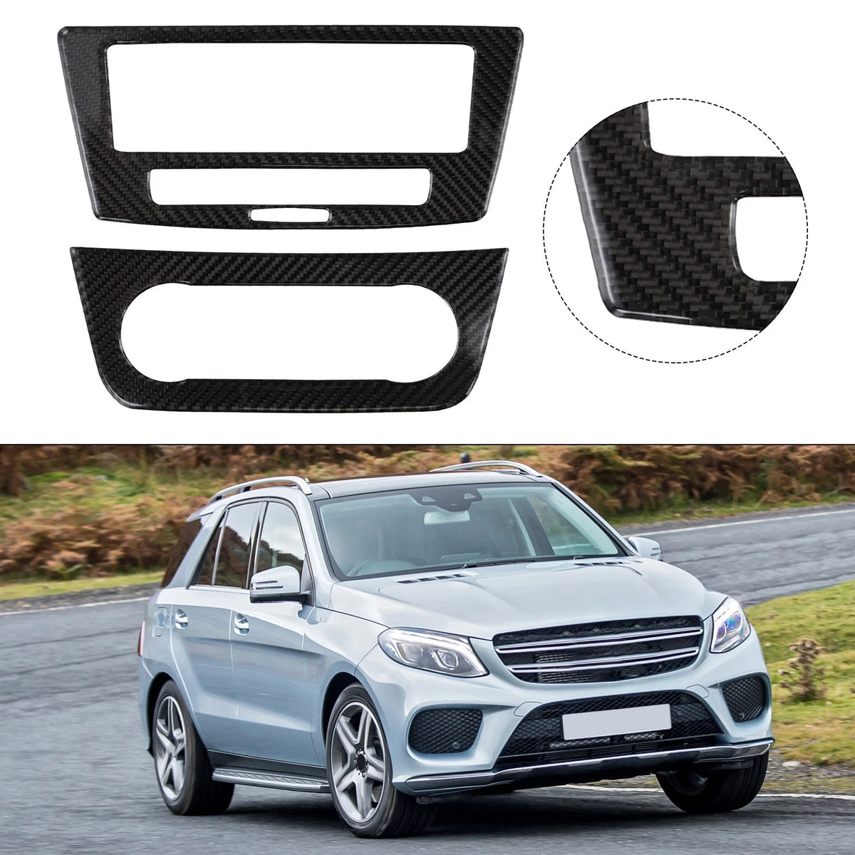 Carbon Fiber Console Trim for