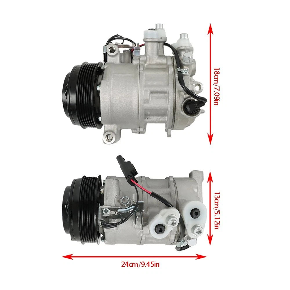 A/C Compressor for Mercedes-Benz E250 E300 E350 E400 CLS400 GLK250 (2015–2016)