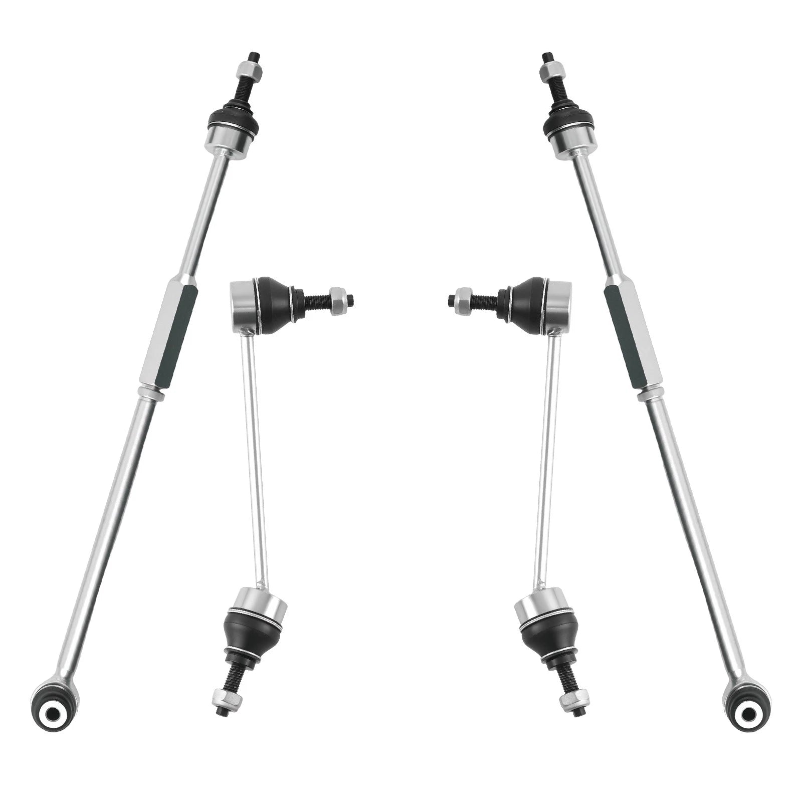 Torque Tie Rod End & Stabilizer Sway Bar Link Set for Lincoln LS (2000–2006)