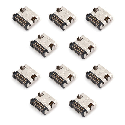 10Pcs USB 3.1 Type-C 24Pin SMT Female PCB Charging Socket Connector