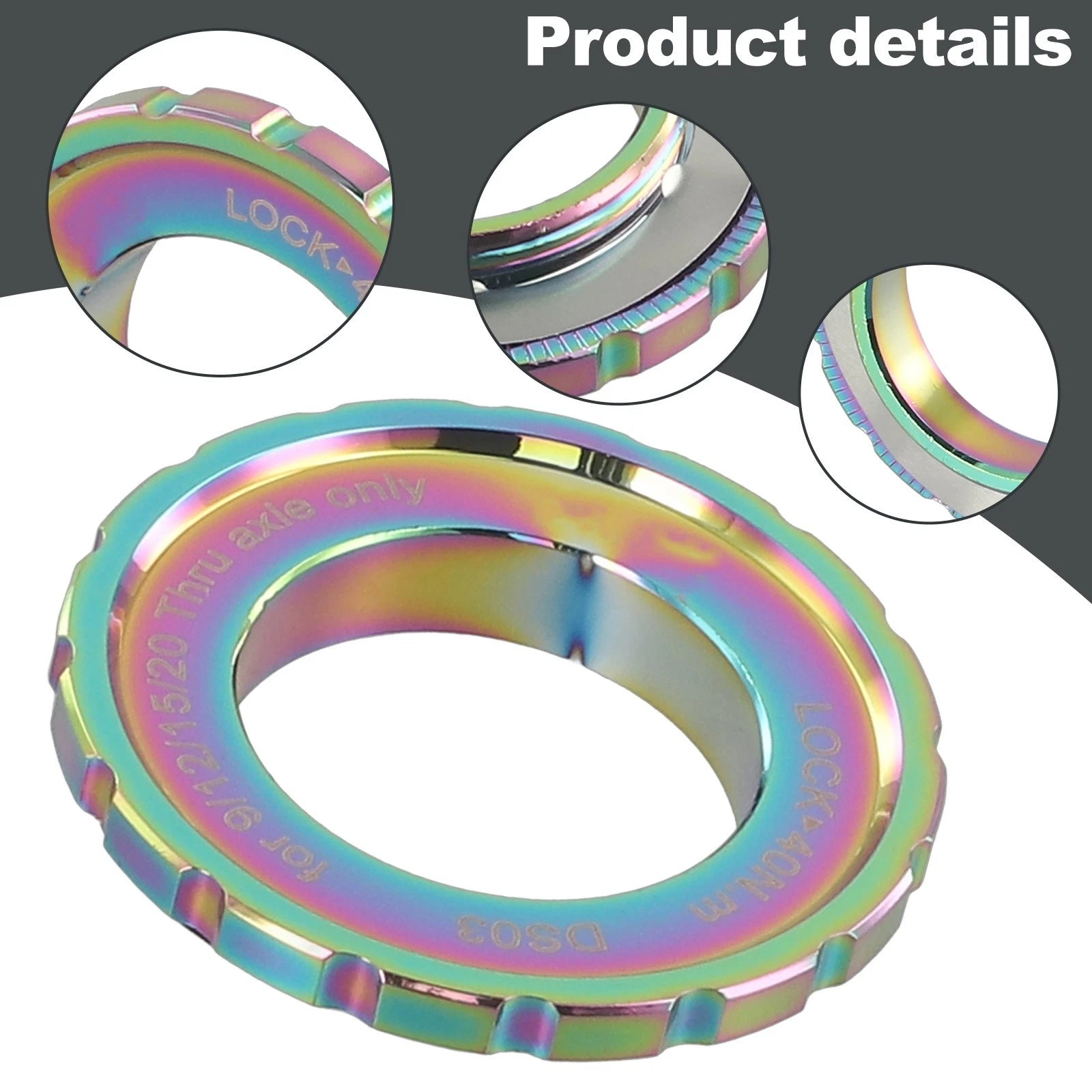 Aluminum Alloy Lock Disc Cover for