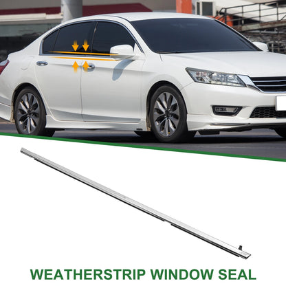Rear Left Window Weatherstrip Seal Replacement for Honda Accord (2003–2007)