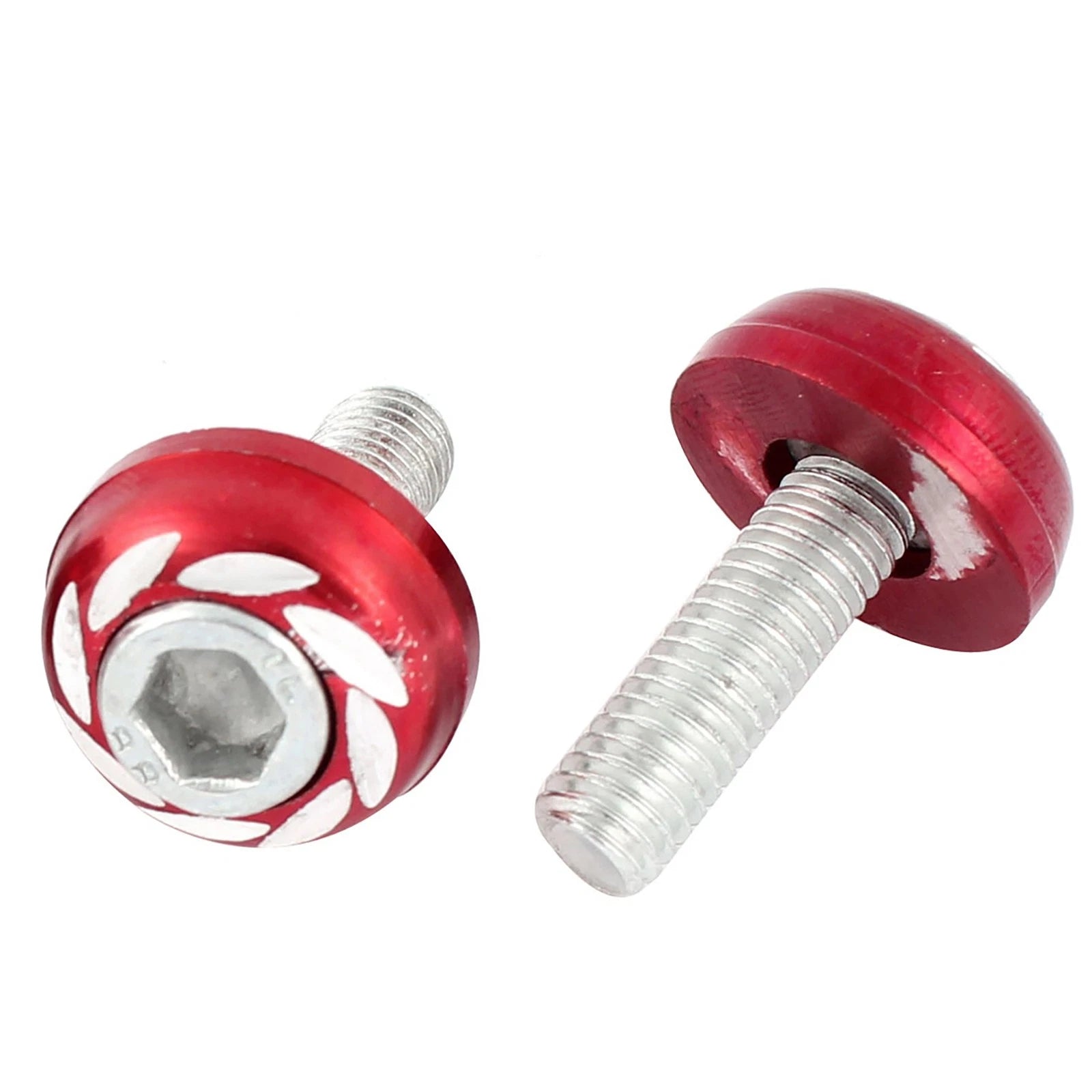 Motorcycle License Plate Screw Bolt Set for Universal Round Head (Universal)