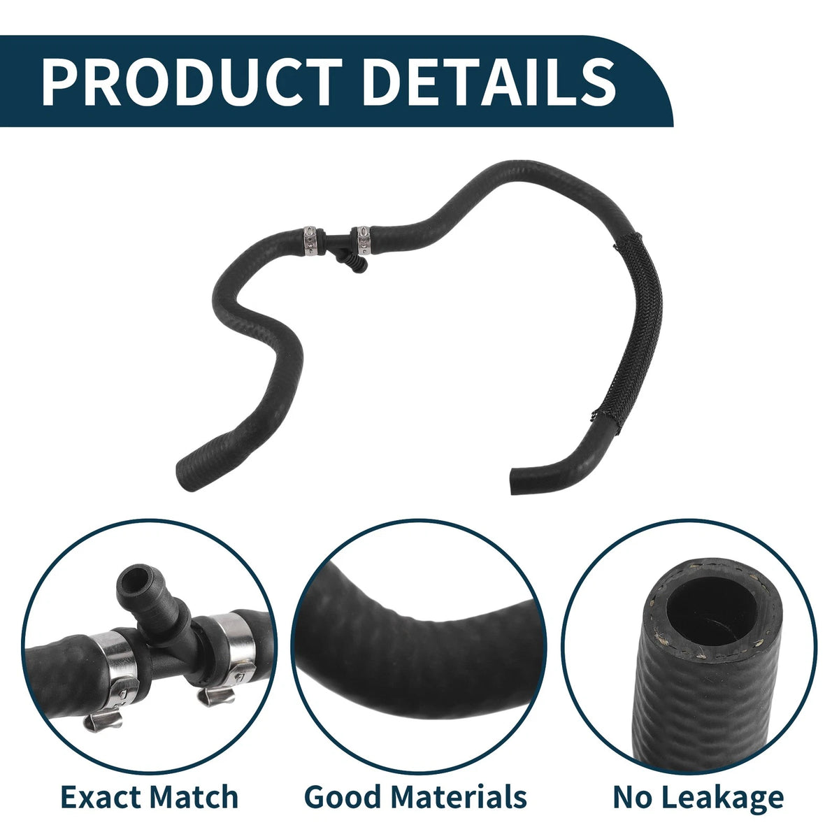 Radiator Hose for BMW 760Li (2007–2015) No. 17127589929 Plastic