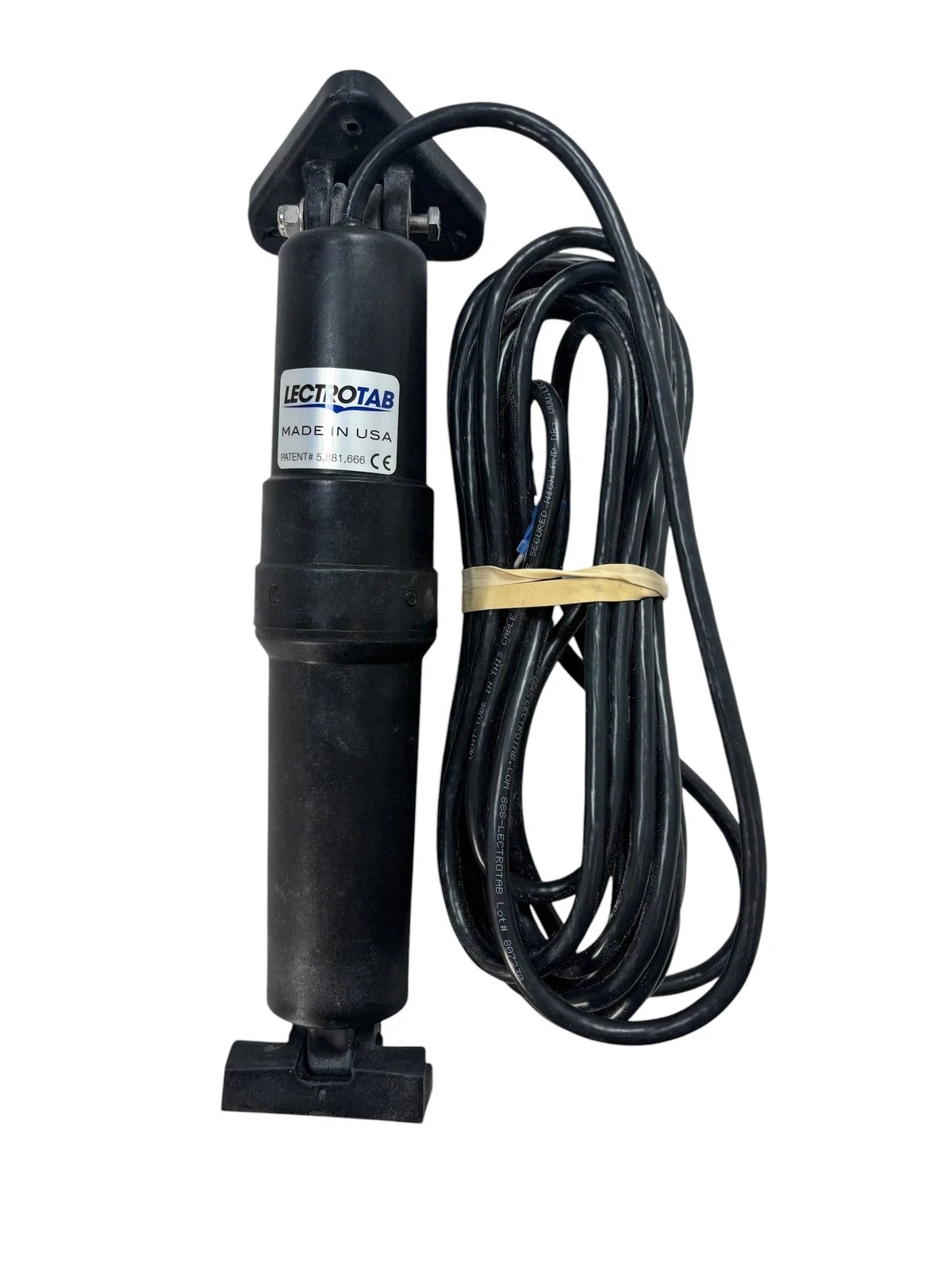 Trim Tab Actuator for Lectrotab A-BK-13 (12V, 23FT Harness, 2.25" Stroke)