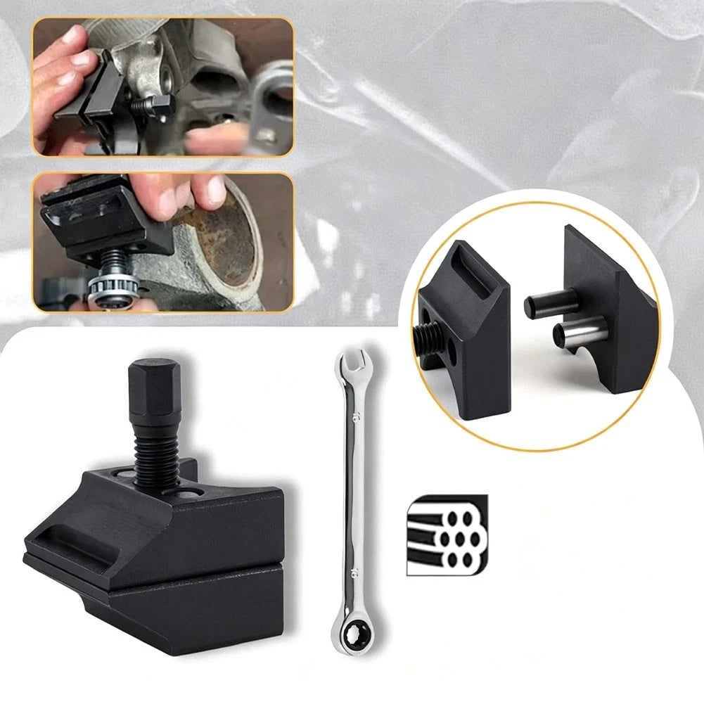 Automotive Y Puller Kit with Strut Spreader for Upper and Lower Ball Heads