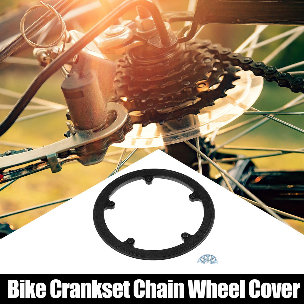 2PCS Bicycle Crankset Chainring 44T Protector for Universal 5-Bolt Fit (—)