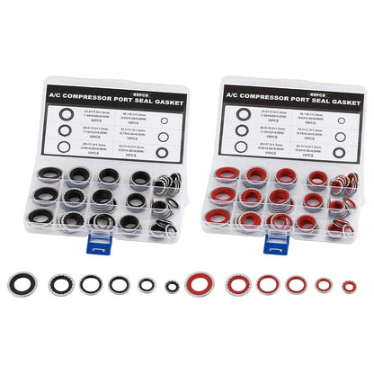 85PCS Air Con Compressor Gasket Washers for 2000–2015 Vehicles