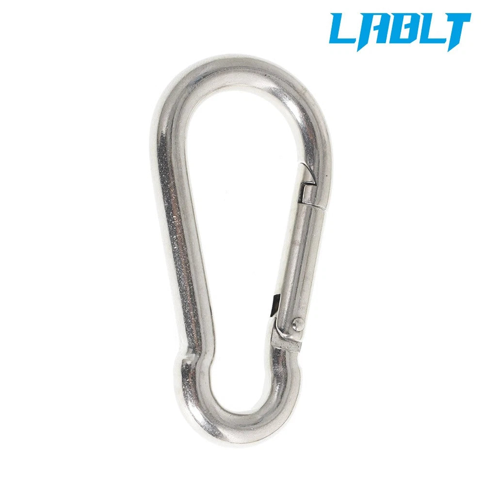 12 Pack Stainless Steel Carabiner Clip Snap Hook (Universal)