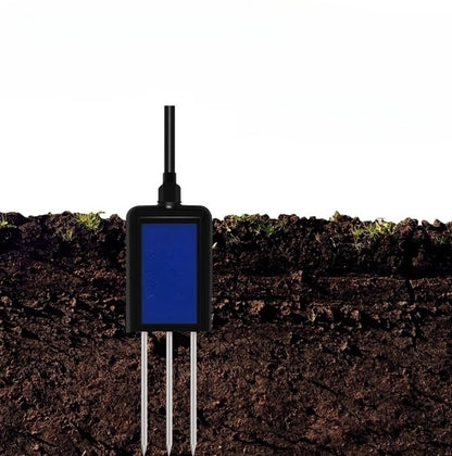 Soil Moisture Temperature pH Conductivity NPK Sensor for