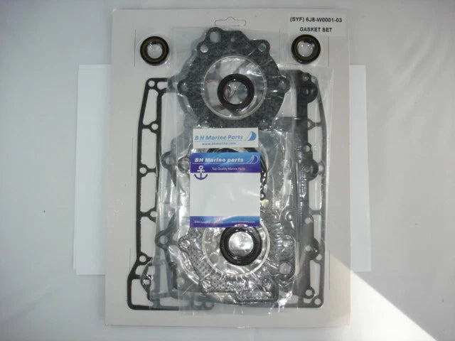 Gasket Set Kit for Yamaha 25HP-30HP 3Cyl (Replaces 6J8-W0001-03-00)